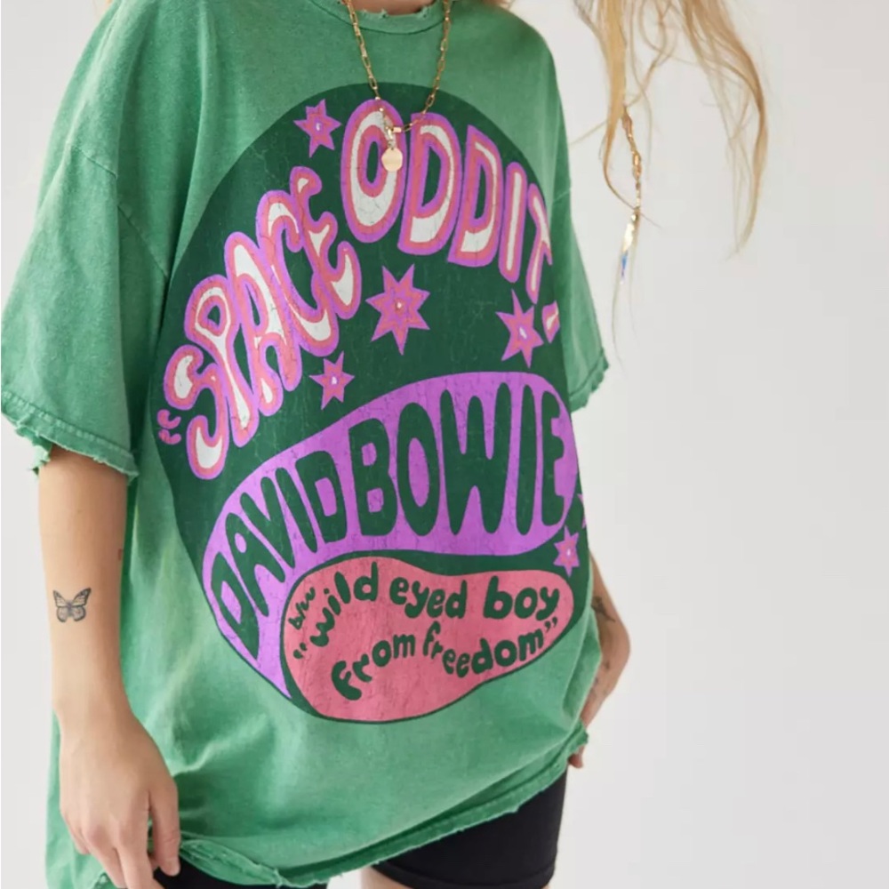 David Bowie Space Oddity T-Shirt Dress